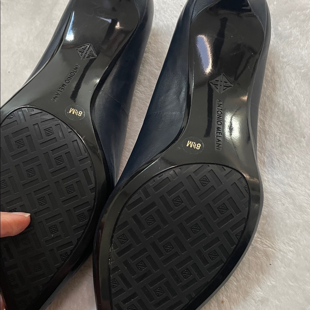 ANTONIO MELANI Elynda leather pumps - Picture 4 of 6